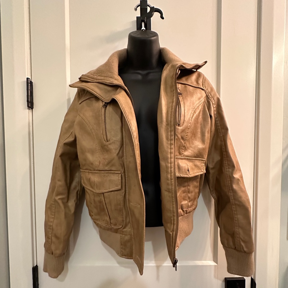 Leather jacket